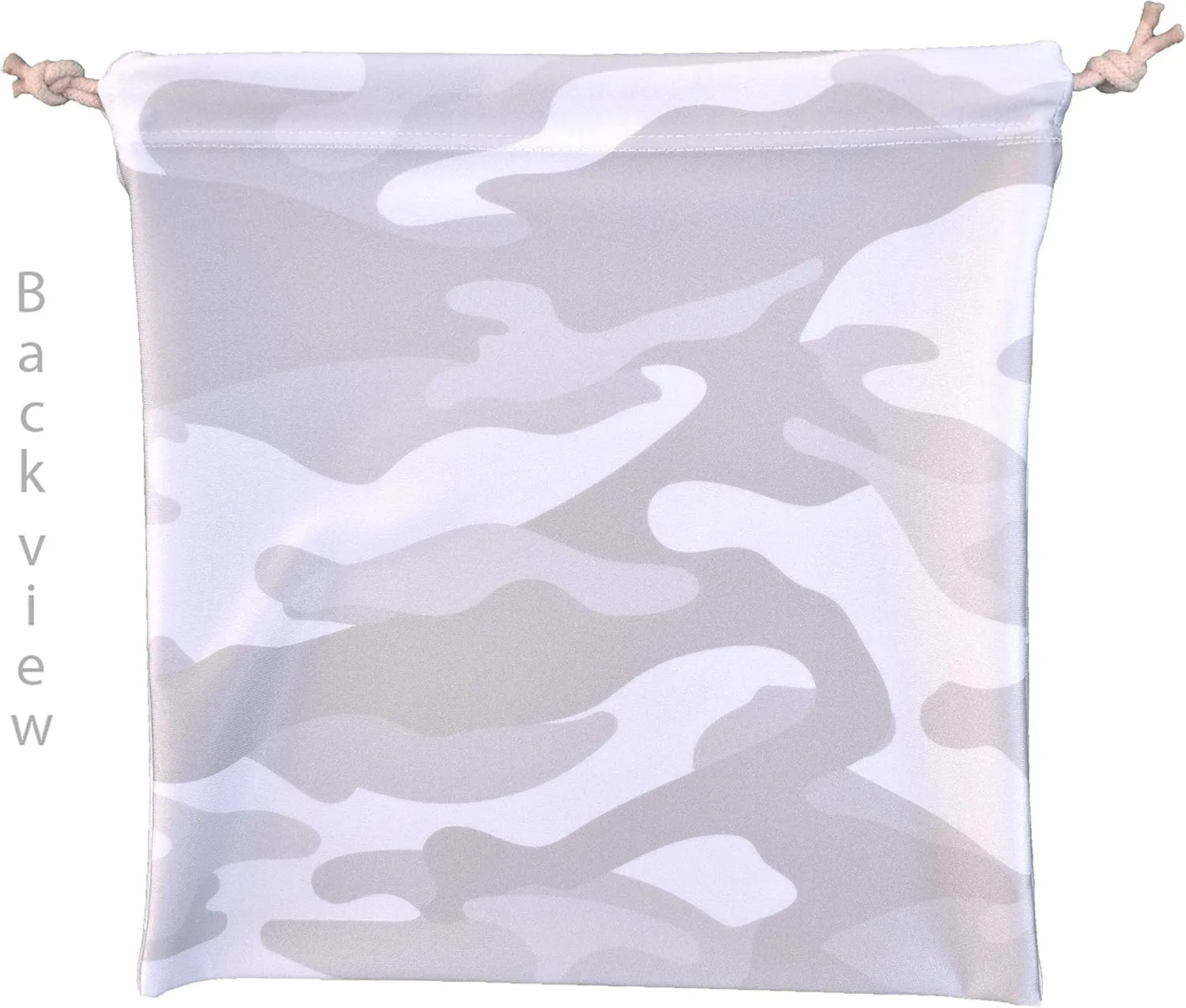Personalized Gymnastics Grip Bag, Camouflage for Girls Boys (Silver White Camo)