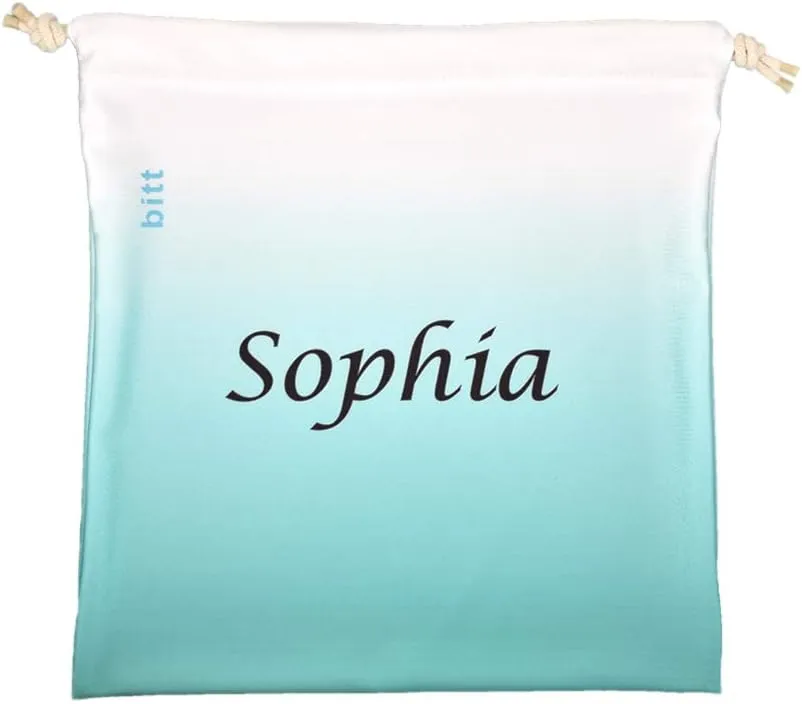 Personalized Gymnastics Grip Bag - Ombre Colors, Customized Bag with Crystals Option