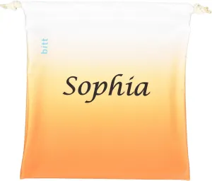 Personalized Gymnastics Grip Bag - Ombre Colors, Customized Bag with Crystals Option