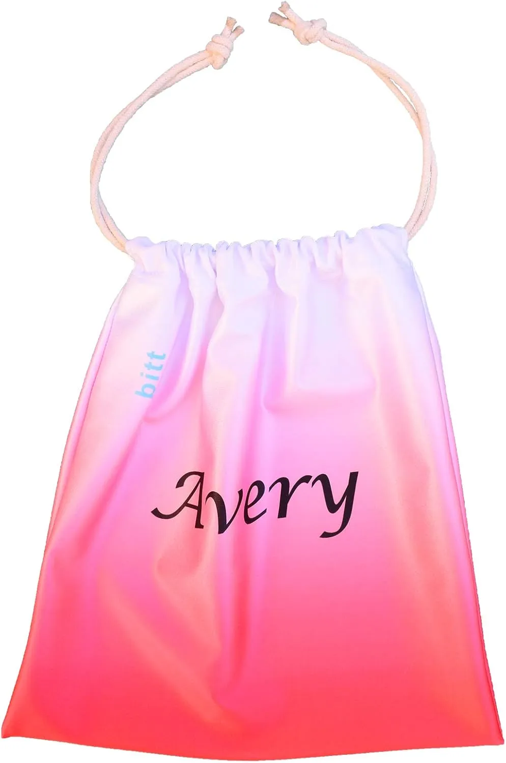 Personalized Gymnastics Grip Bag - Ombre Colors, Customized Bag with Crystals Option