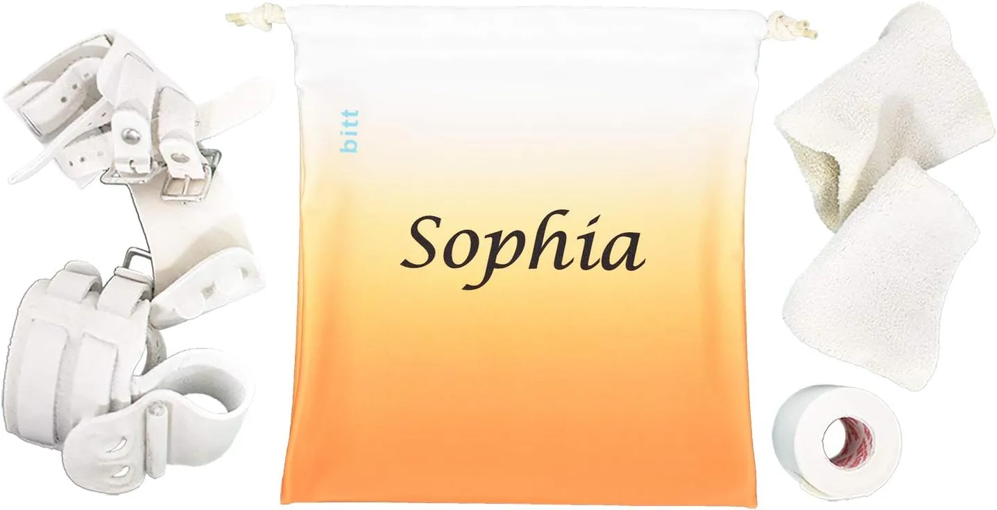 Personalized Gymnastics Grip Bag - Ombre Colors, Customized Bag with Crystals Option