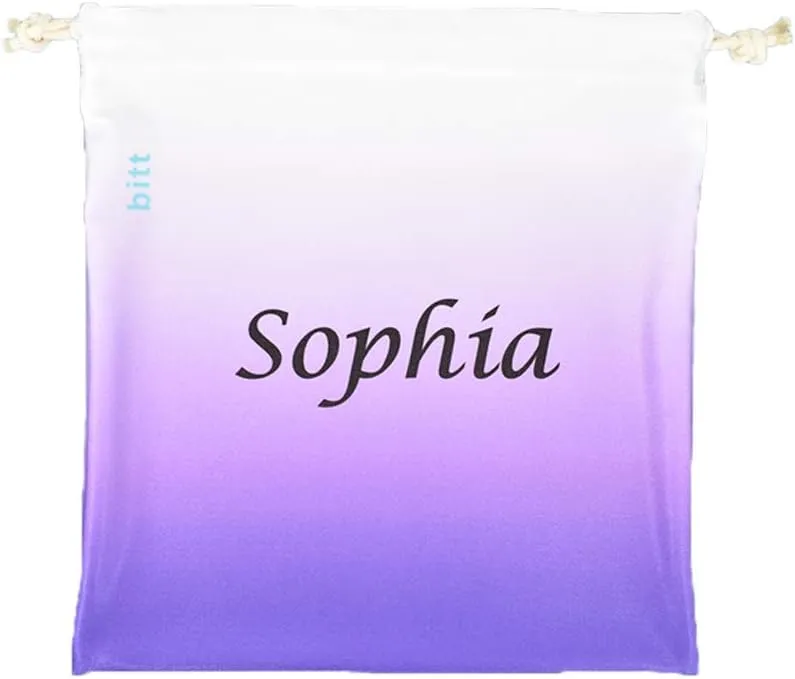Personalized Gymnastics Grip Bag - Ombre Colors, Customized Bag with Crystals Option