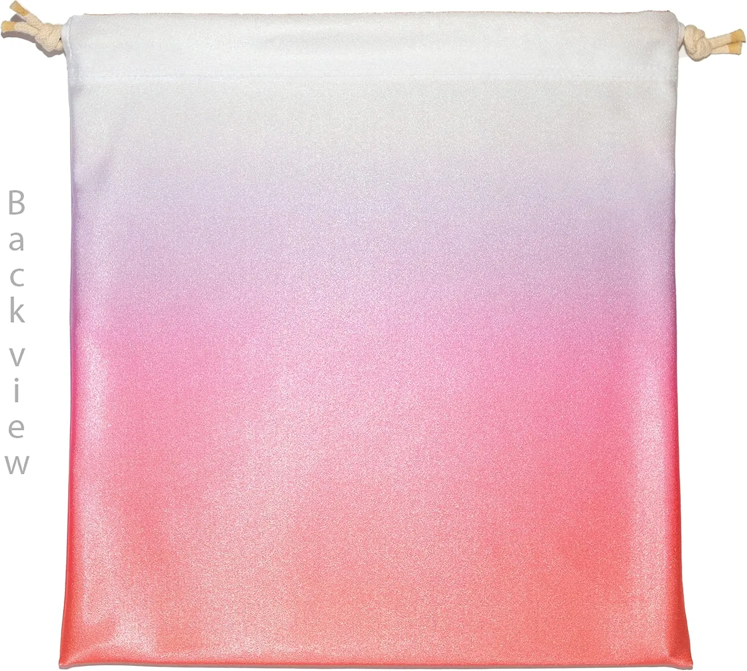 Personalized Gymnastics Grip Bag with Split Handstand in Ombre Colors - Customized Bag with Crystals Option