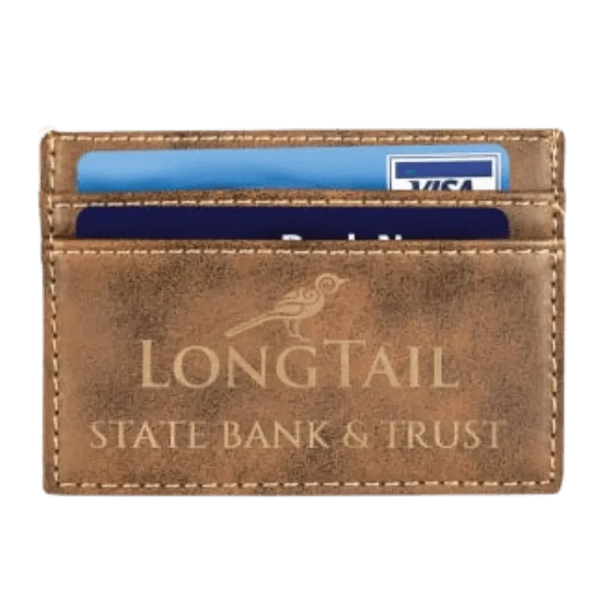 Personalized Wallet Clip with Card Holder