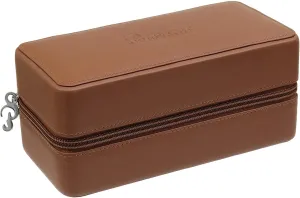 Peterson Pipes Grafton Leather Hardshell Case - Protective Pipe Storage   Travel (Deluxe Case)