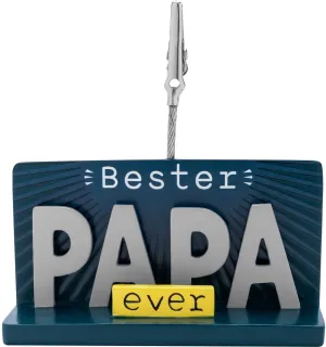 Photo Holder with Dad Motif