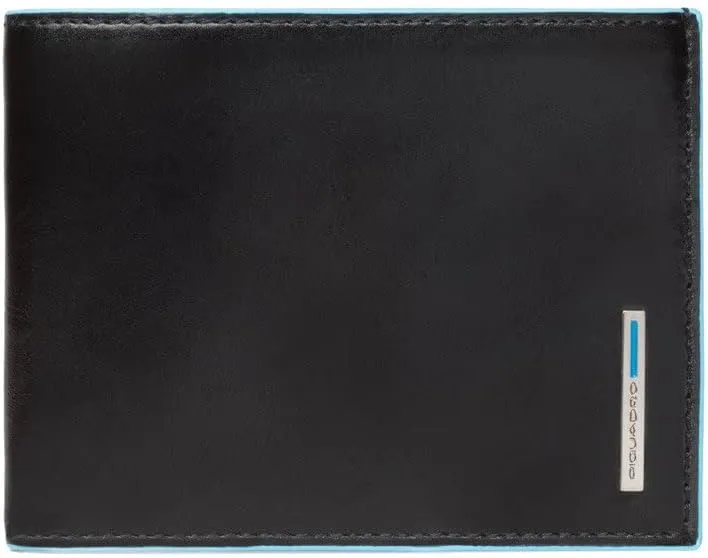Piquadro Men's Coin Purse, Black, 12cm