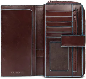 Piquadro Women's Coin Purse, Mahogany, 18cm