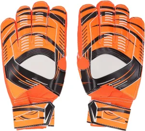 plplaaoo Professional Soccer Goalie Gloves Breathable Wear Strong Grip Shock Absorbing Latex Palm Adjustable Hook Loop Wrist Design Finger Protection System for Training Playing Adults