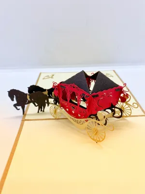 Pop-up Card _ Carriage