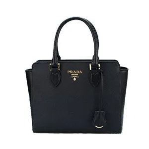 Prada Women's Saffiano Leather Shoulder Tote Handbag