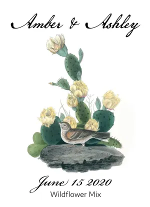 Pre-Designed Template - Prickly Pear Cactus