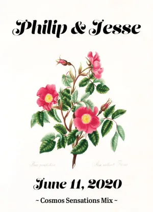 Pre-Designed Template - Thornless Rose