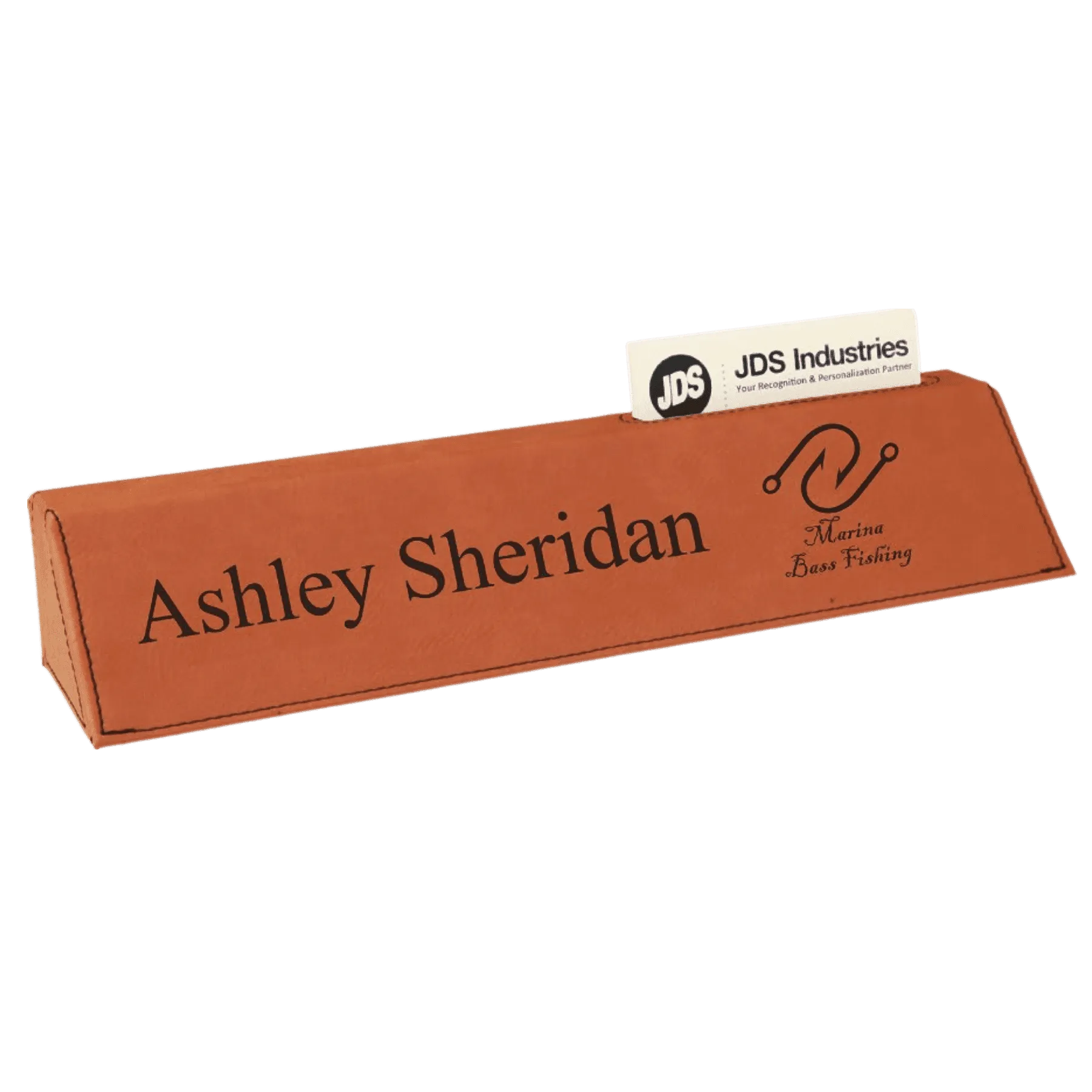 Premium Desk Wedges in Genuine Wood and Leatherette