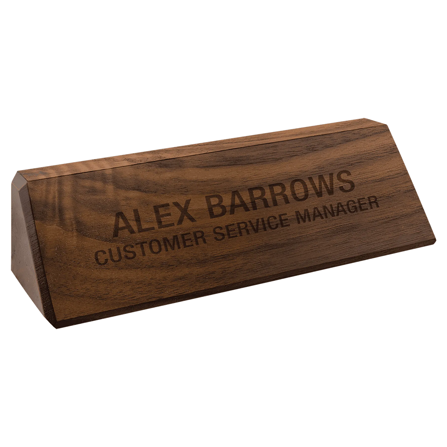 Premium Desk Wedges in Genuine Wood and Leatherette