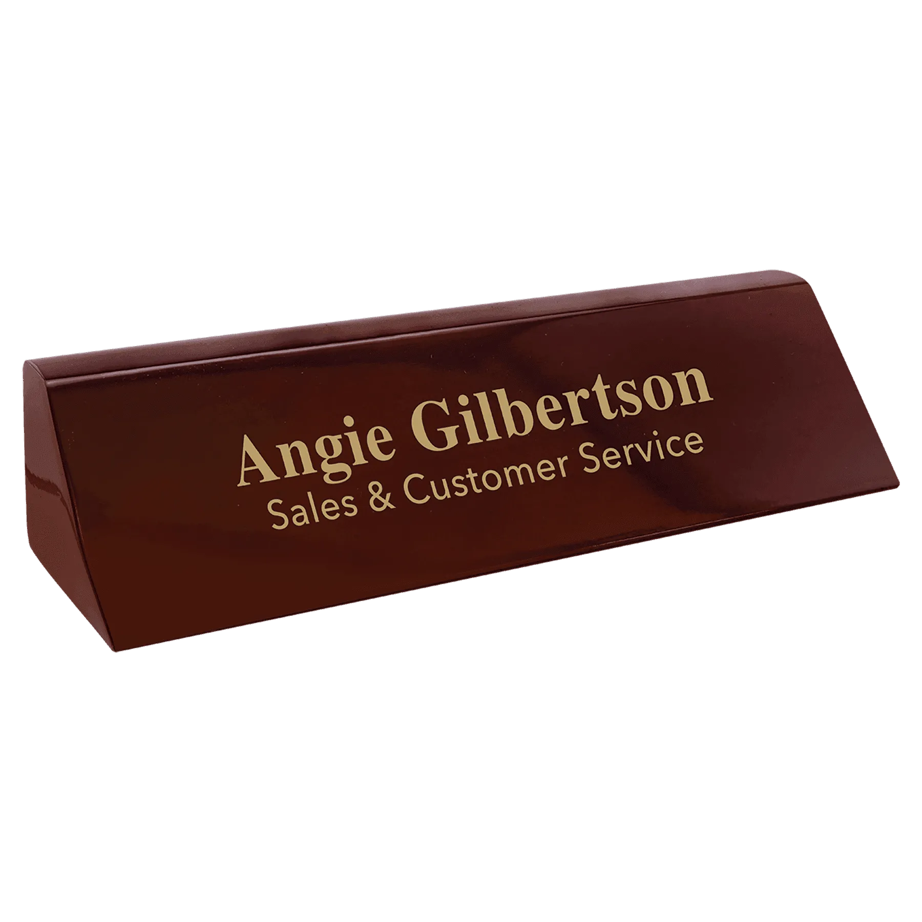 Premium Desk Wedges in Genuine Wood and Leatherette