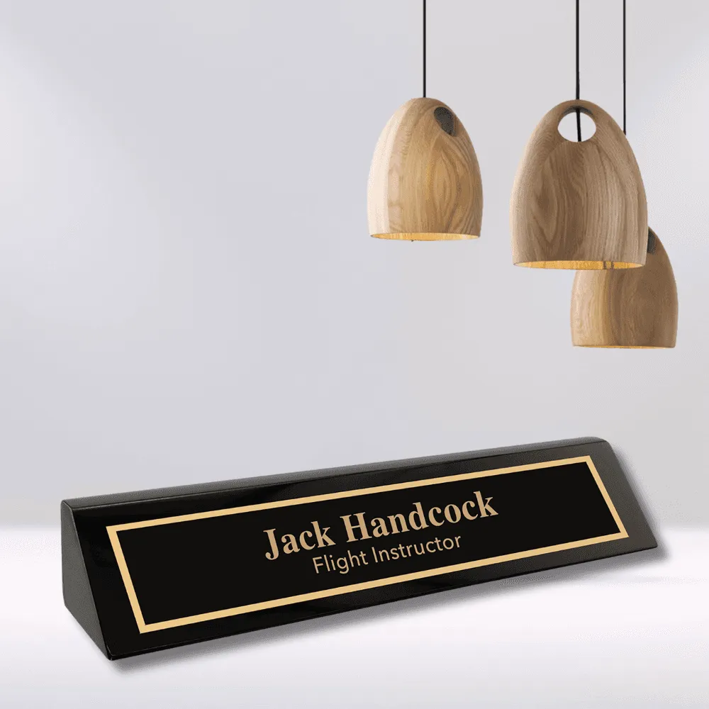 Premium Desk Wedges in Genuine Wood and Leatherette