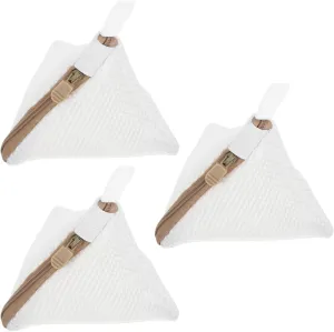 PRETYZOOM 3pcs Mini Washing Pouch Mesh Laundry Net Bags for Washing Clothes Compact Wash Bag Tangle for Home and Travel