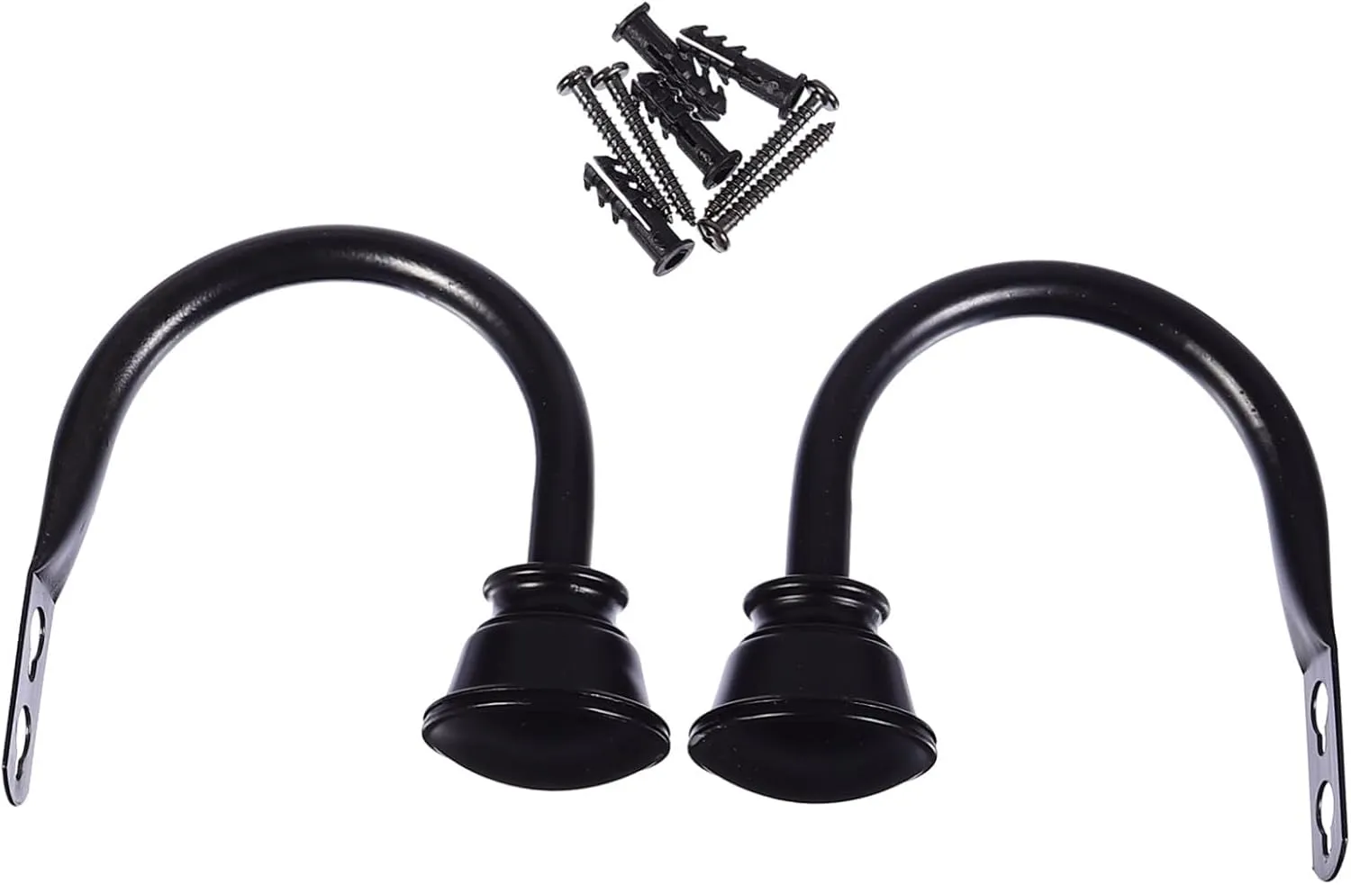 PRETYZOOM Pcs U-Shape Curtain Hooks Window Curtain Hooks Tiebacks Rope Heavy Duty for Coats Belts Handbags