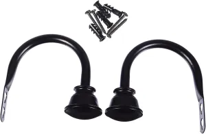 PRETYZOOM Pcs U-Shape Curtain Hooks Window Curtain Hooks Tiebacks Rope Heavy Duty for Coats Belts Handbags