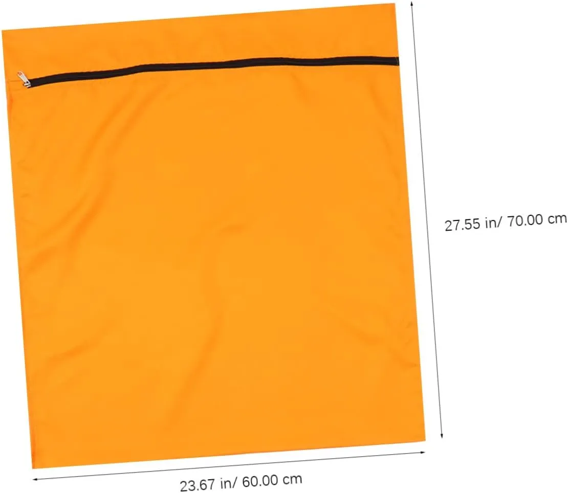 PRETYZOOM Puppy Laundry Bag Pet Laundry Bags for Washing Machine Bag Pet Clothing Storage Bag Mesh Laundry Bag for Dog Orange s
