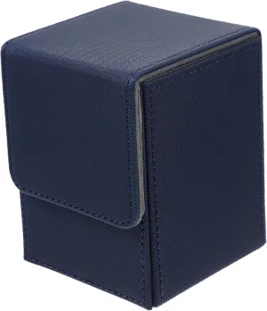 Pu Leather Playing Card Storage Case Compact Scratch-resistant Organizer for Trading Cards Smooth Edges Portable Design for Home Supplies and Outdoor Use