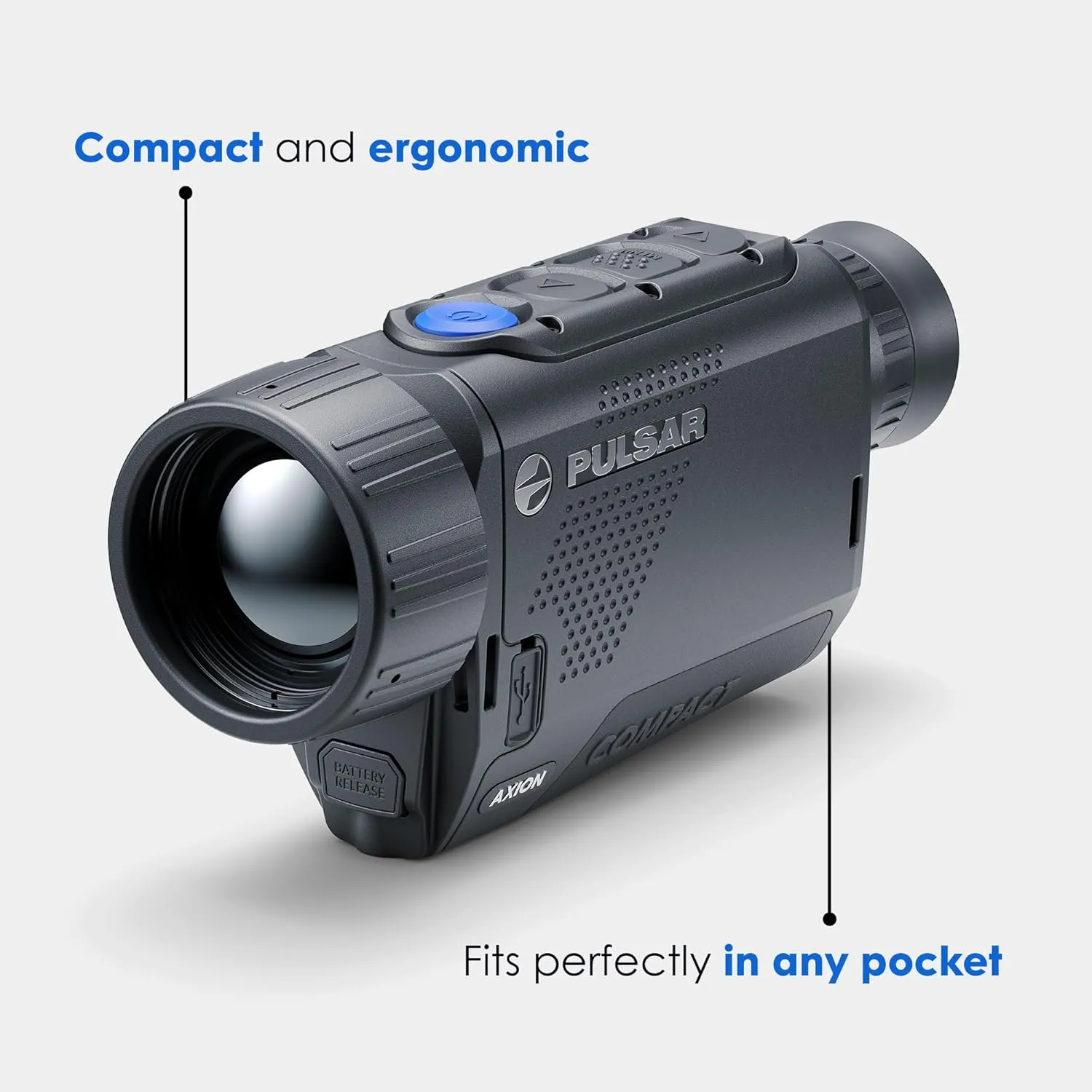 Pulsar Axion Compact Thermal Imaging Monocular
