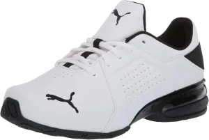 PUMA Viz Runner Wide White Black 8.5 EE - Wide
