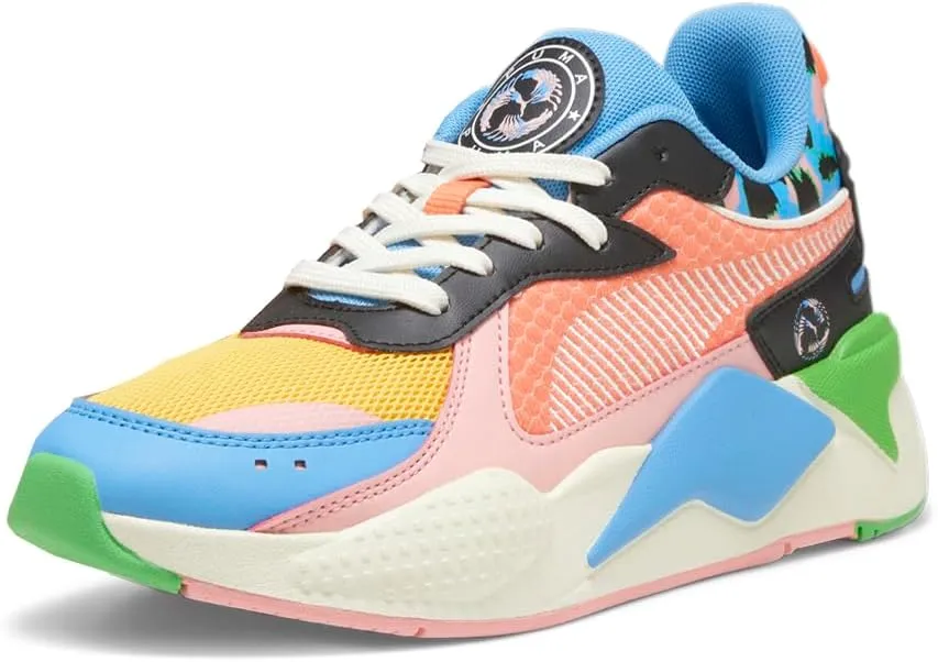 PUMA Womens Rs-X Wotb Lace Up Sneakers Shoes Casual - Orange