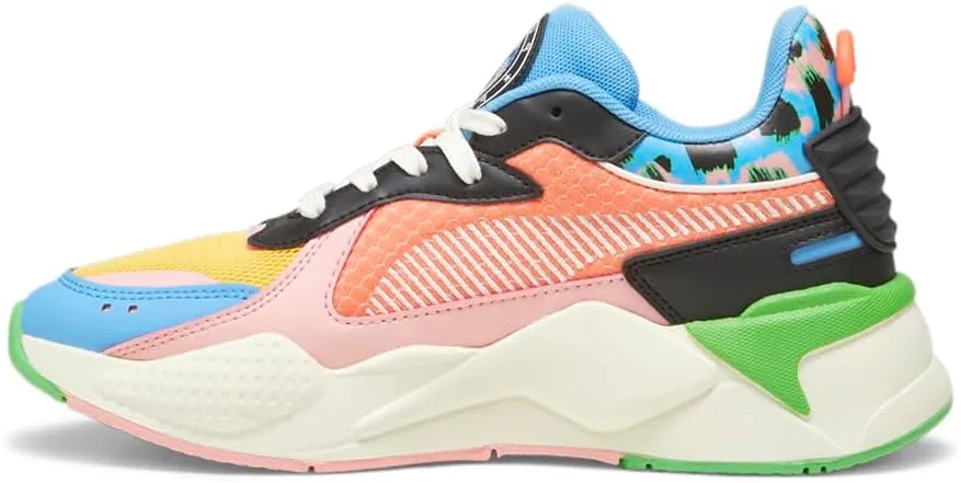 PUMA Womens Rs-X Wotb Lace Up Sneakers Shoes Casual - Orange