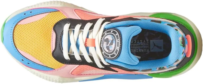 PUMA Womens Rs-X Wotb Lace Up Sneakers Shoes Casual - Orange