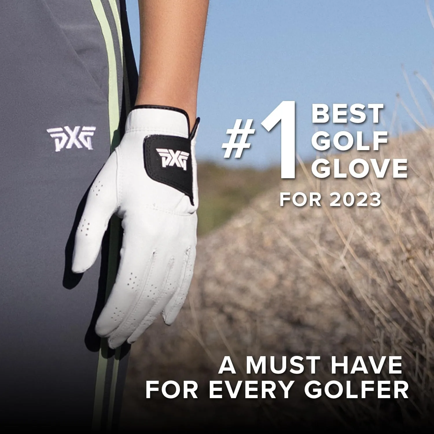 PXG Women's Players Tour Golf Glove - 100% Cabretta Leather with Cotton-Based Elastic Wristband