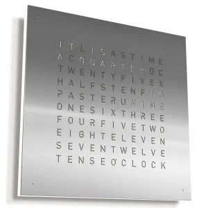 QLOCKTWO Wall Clock by Biegert & Funk for QLOCKTWO