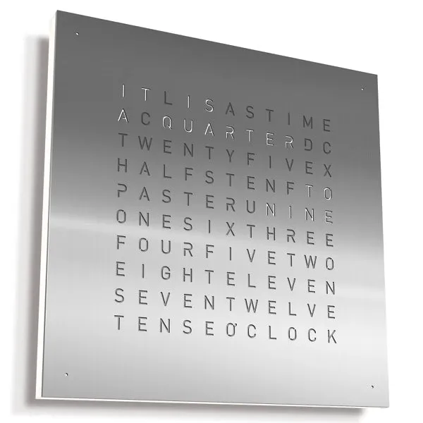 QLOCKTWO Wall Clock by Biegert & Funk for QLOCKTWO