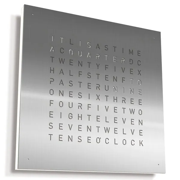 QLOCKTWO Wall Clock by Biegert & Funk for QLOCKTWO