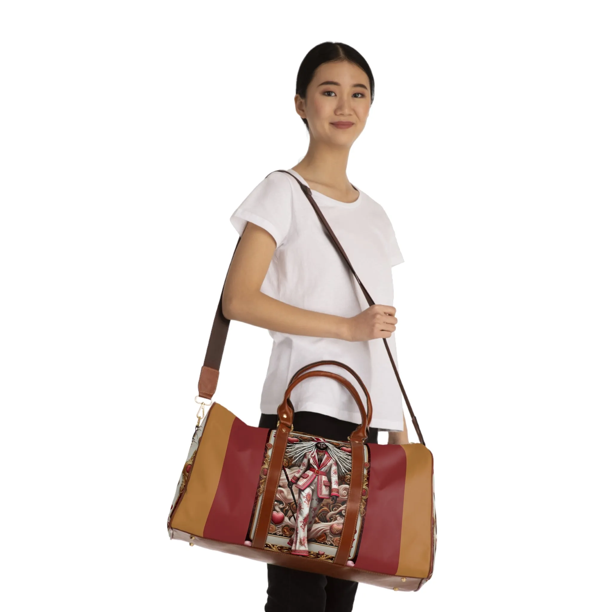 Queen of Hearts Waterproof Travel Bag #QH1
