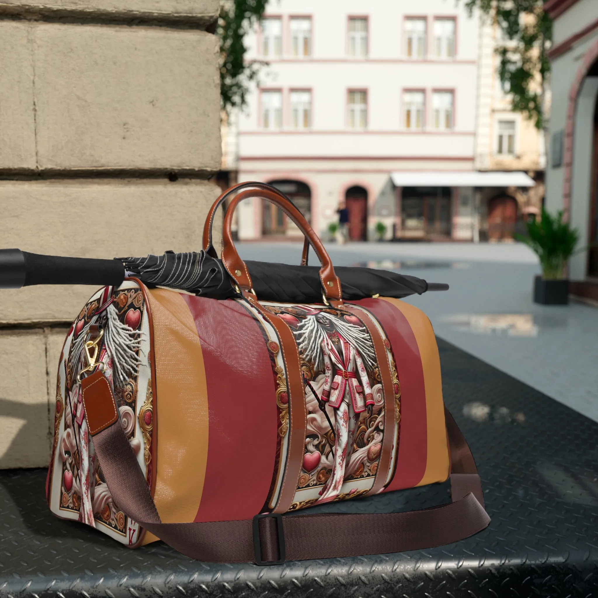 Queen of Hearts Waterproof Travel Bag #QH1