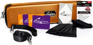 Quiver Time Orange Quiver Card Carrying Case - TCG Cards Deck Box Holder for Trading Cards, MTG Bag Playing Card Case ( Wrist & Shoulder Strap, Dividers, Separators, Corner Pads   100 Apollo Sleeves)