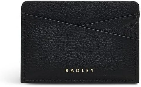 RADLEY London Alpha Road Women's Small Leather Card Holder, Black