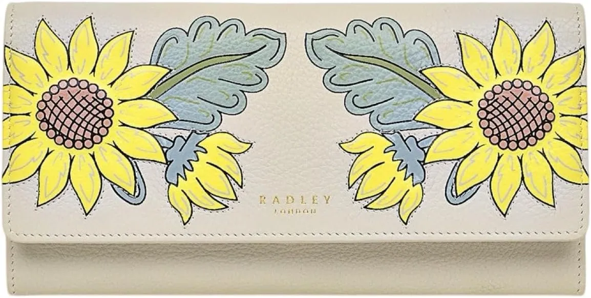 RADLEY London Sunflowers Large Flapover Continental Wallet