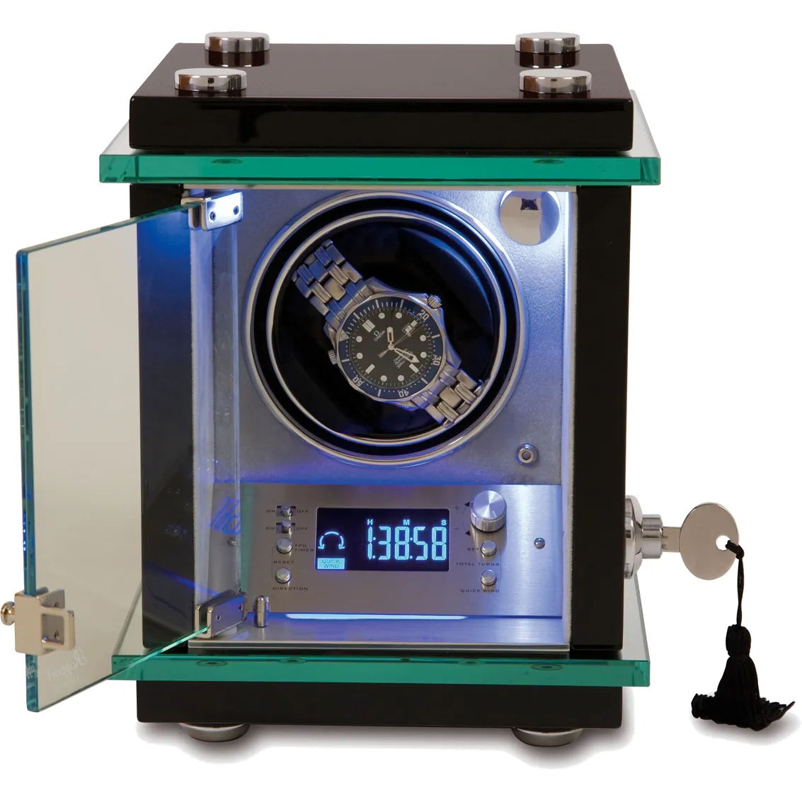 Rapport - Commander Single Watch Winder | W601