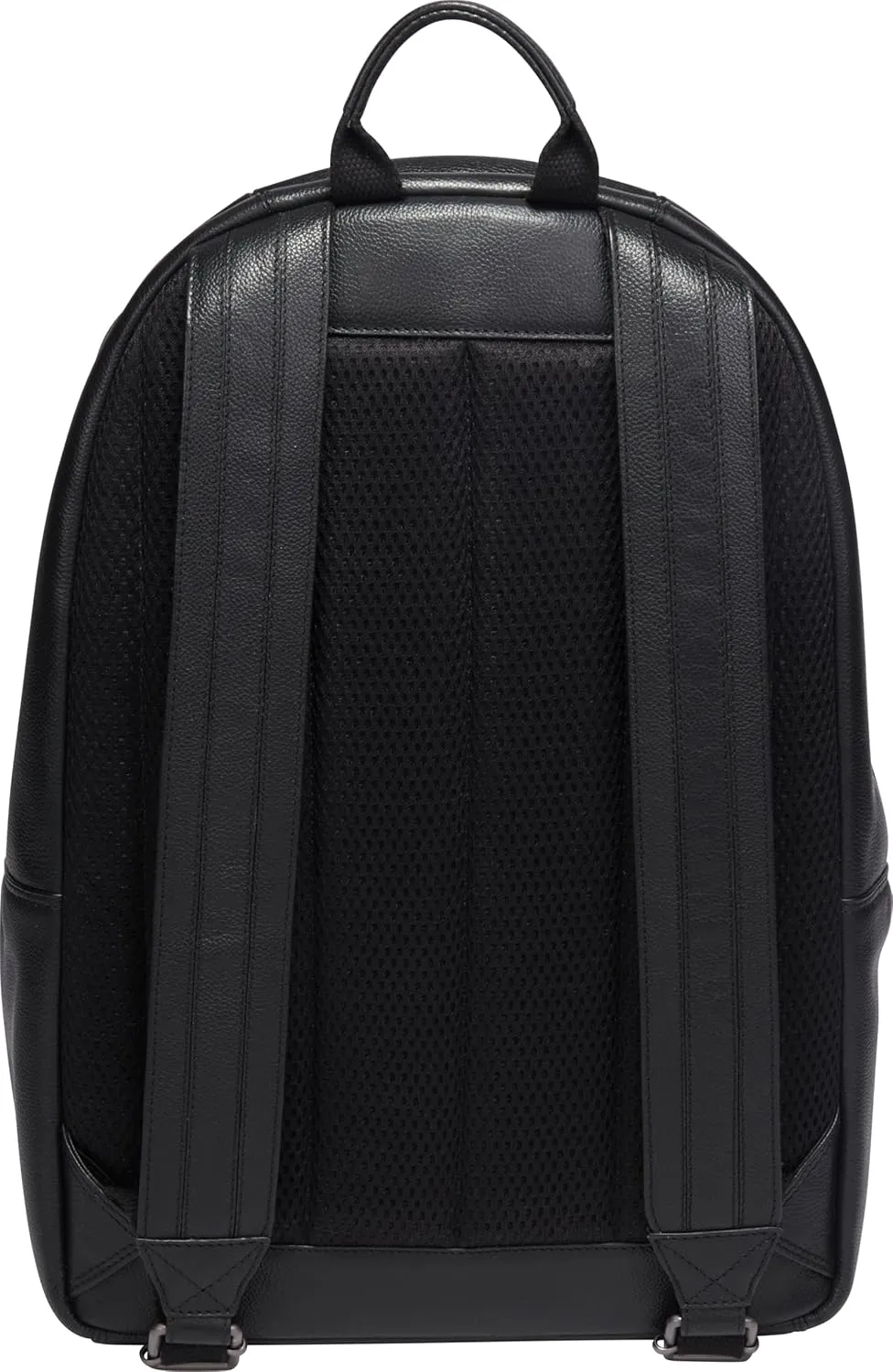 Rawlings Men's Leather Backpack Collection Strike Out, Black, 5" x 12" x 17.5"