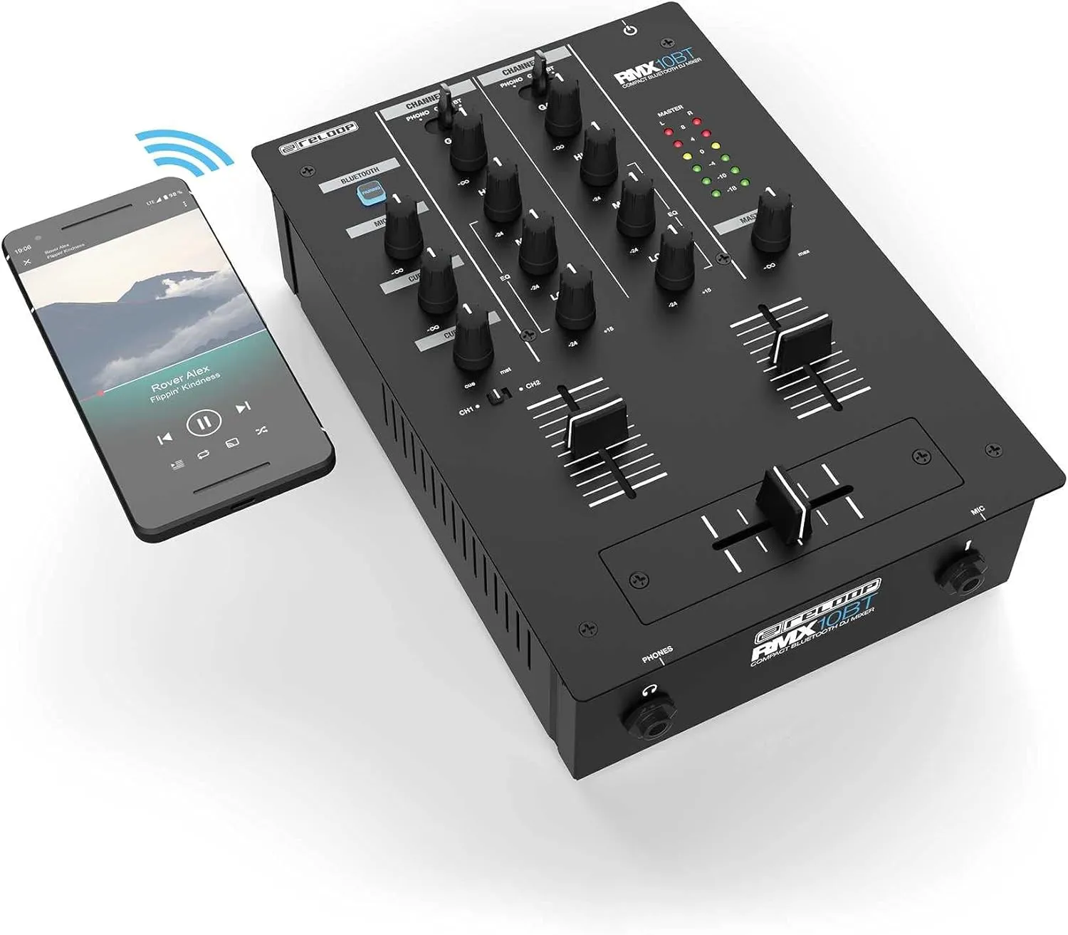 Reloop RMX-10BT Compact Bluetooth DJ Mixer