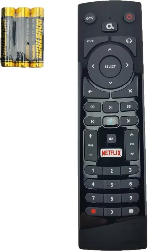 Remote Control with Bluetooth, Speech, and Netflix Button Batteries Included