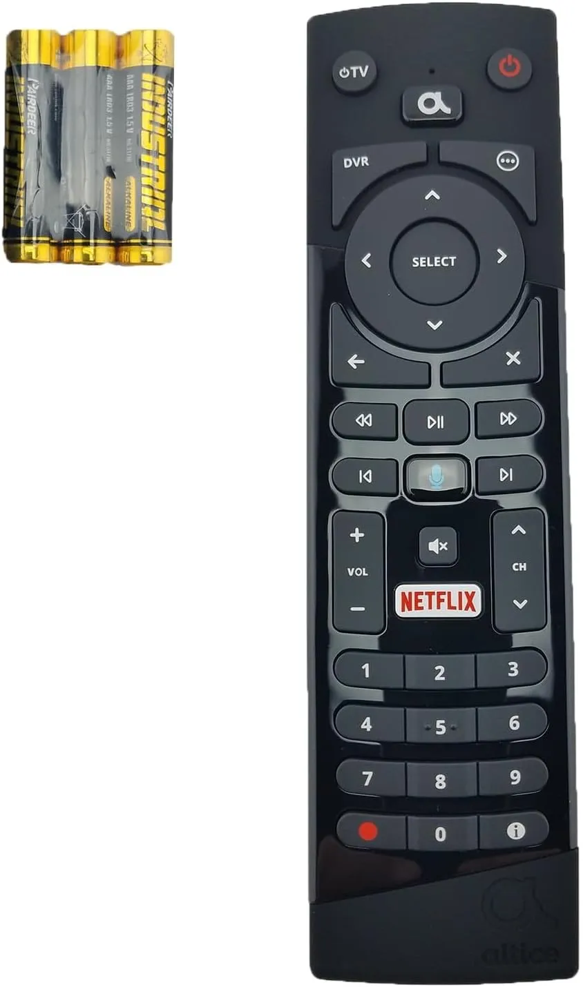 Remote Control with Bluetooth, Speech, and Netflix Button Batteries Included