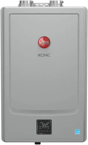 Rheem IKONIC RECTGH-SR11iN Super High Efficiency Condensing Tankless Natural Gas Water Heater with Recirculation, 11.2 GPM