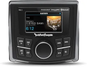 Rockford Fosgate PMX-3 Compact Digital Media Receiver w/ 2.7" Display