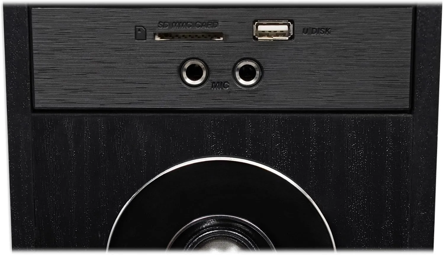 Rockville TM80B Powered Home Theater Tower Speaker System, Black, 800W, 8" Subwoofers, Bluetooth, USB/SD Playback, FM Radio, Remote Control, Karaoke Ready, Perfect for Home Entertainment