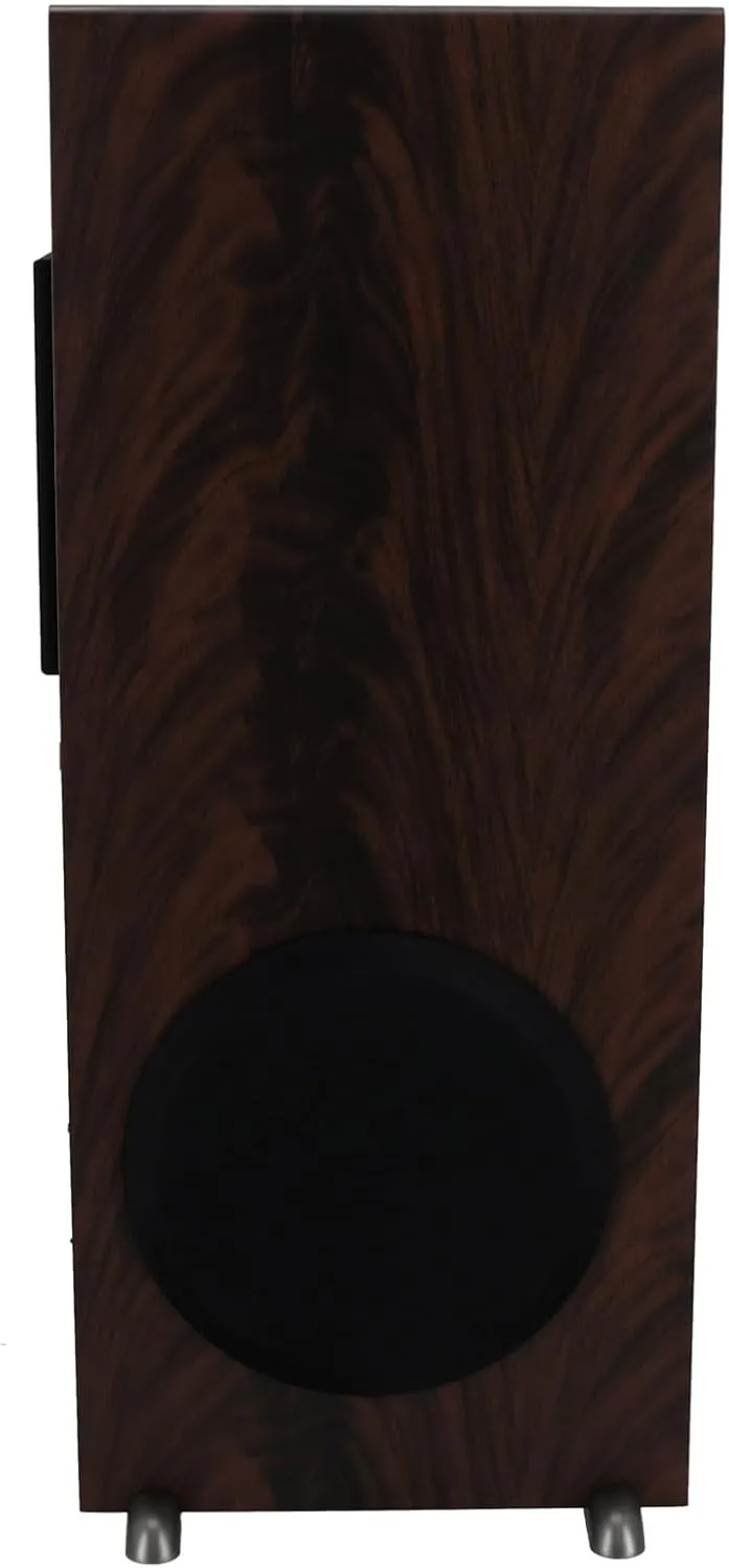 Rockville TM80D Powered Home Theater Tower Speaker System, Dark Wood, 800W, 8" Subwoofers, Bluetooth, USB/SD Playback, FM Radio, Remote Control, Karaoke Ready, Perfect for Home Entertainment