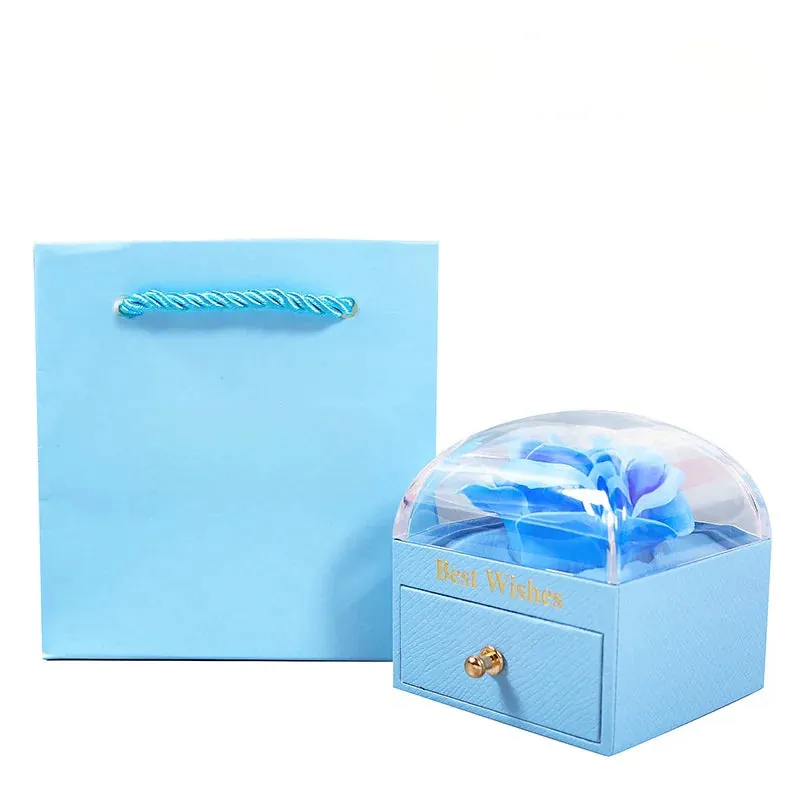 Rose Jewelry Storage Box